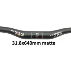 탄소 MTB 핸들바 자전거 무광택 로드 드롭바 라이저바 카본 핸들 손잡이 부품, 3 matte 640mm