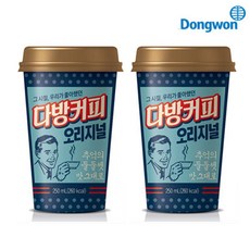 동원 소와나무 다방커피 오리지널, 250ml, 24개