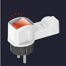 현대일렉트릭 현대일렉트릭 과부하차단 스위치 플러그 HSP-2, 1개