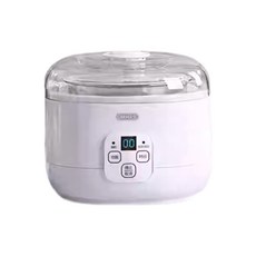 OIDIRE 酸奶機 1000ml 不鏽鋼內膽 全自動發酵機, 米白(帶菌粉+無分杯):1個