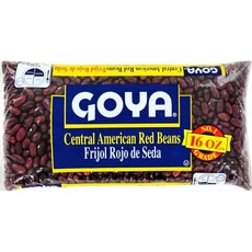 Goya Central American Red Beans 건조 0.5kg(1파운드) 백, Goya Central American Red Bean, 1개