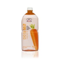 100% NFC 착즙 보넬드 아이엠 당근 주스 즙, 1L, 2개