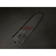 工具家達人 三昧 日本製 紅/黑石目 牛刀刀鞘 原木刀鞘 日式刀鞘 牛刀刀鞘 木鞘 刀套 刀夾 黑石目 三德刀鞘, 1個, 黑石目 180三德木刀鞘