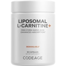 Codeage Liposomal L-肉鹼+膠囊, 1個, 90入