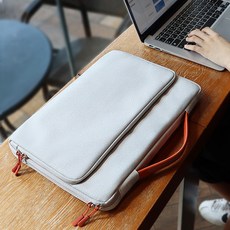 베리어튼 어반엣지 노트북가방, 라이트그레이, 1개