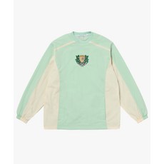 골스튜디오 EMBLEM BRUSH LINED WIND PULLOVER-MINT 150440