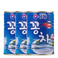 유동 꽁치 400g x3개 사조 꽁치 300g x3개, 3개, 280g