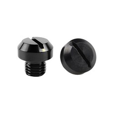 後視鏡螺絲 M8/M10x1.25, 1個, 黑色10M反牙