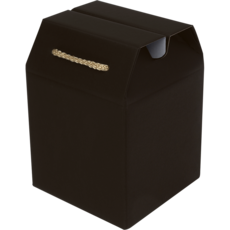 주호팩 끈손잡이 다용도 선물상자 04-0 (124x124x140), 진밤, 1개