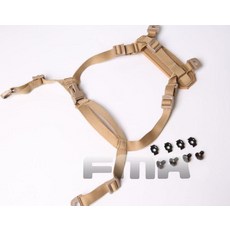 군용 전술 헬멧 장비 라이딩 군인 다이얼 어댑터 하이컷 서스펜션 스트랩, 1개, 샌드