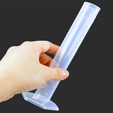 하나스마트 플라스틱 매스 실린더 실험도구 메스실린더, 100ml