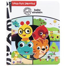 (영문도서) Baby Einstein: Little First Look and Find Board Books, Pi Kids, English, 9781503752801