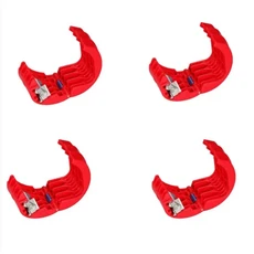 가정용 파이프 커터 튜브 와이어용 수공구 케이블 휴대용 절단 플라스틱, RED-4pcs, 1세트, 상세설명참조