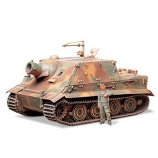 타미야(TAMIYA) 1/35 밀리터리 미니어처 시리즈 No.177 독일 육군 38cm 돌격 포 스톰 타이거 플라모델 35177