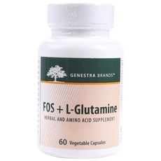 GENESTRA BRANDS Phos + L-谷氨酰胺植物膠囊無麩質無糖, 60顆, 1罐