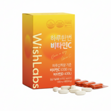 위시랩스 하루한번 비타민C 피로회복비타민 종합비타민 비타민씨 영양제, 1개, 60정
