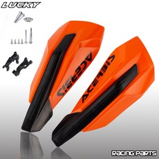 오토바이 핸드 가드 핸들 바 보호대 SX SXF EXCF F XC W EXC 125 350 450 500 2017 2019 보호, orange 2, 1개
