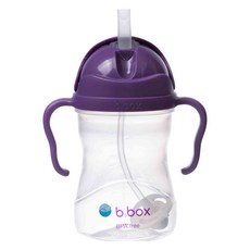비박스 그래비티 볼 빨대 물병, 그레이프 퍼플, 240ml, 1개