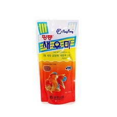 핑퐁 새우미 금붕어 시클리드 사료, 200g, 1개