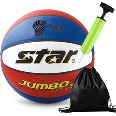 스타 농구공 점보 FX9 투센 볼펌프 볼가방, 1개