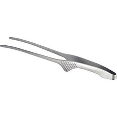 【東京速購】日本製 Mama Cook 不銹鋼料理夾 烤肉夾 細嘴夾 多功能夾子, 1個, 18.3cm