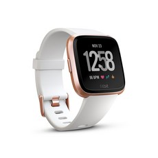 Fitbit 智能運動手錶 經典款, 玫瑰金框薰衣草紫錶帶