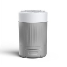 寵物洗腳杯【南投現貨】寵物足浴杯 寵物清潔 外出洗腳器 潔足杯 寵物洗腳 洗腳杯 狗狗洗腳-11#清潔護理#腳掌護理, 灰色, 1個