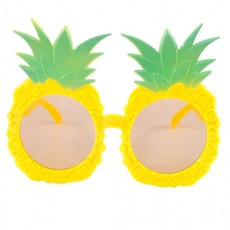 파인애플안경 생일 파티 축하 행사 공연 할로윈 소품, 1개, 상세페이지 참조