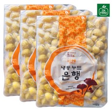 [퀴클리몰] 이엔푸드 냉동 깐은행, 3개, 500ml