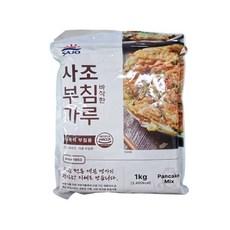 사조 바삭한 부침가루 1kg, 3개