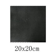 사각 밀랍 시트 컬러 오목 볼록 주름진 벌집 공예 축복 촛불 만들기 용품 20x20cm 10 개, black 20x20cm