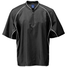 Mizuno Premier Piped 반소매 배팅 저지 (블랙 스몰)Mizuno 스몰) 121444