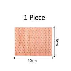 넓은 나무 캔들 심지 베이스 포함 큰 사이즈 양초 제작 코어 무연 나무 코어 콩 파핀 왁스 공급, 1 pc 10x8cm, 1개