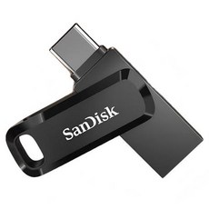 샌디스크 DDC3 울트라 듀얼 드라이브 C타입 OTG USB 3.2 메모리 옵시디언 블랙, 1개, 256GB