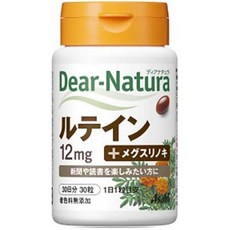 일본 직송 루테인 디아나츄라 dear natura 30일분30입 아사히 그룹, 1개