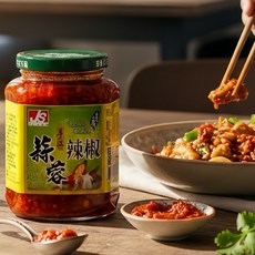 JS 醬之寶 手工蒜蓉辣椒醬 380g, 1個, 1罐