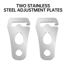 1-20개 차양 스트럿 미끄럼 방지 스테인리스 스틸 고정 버클 야외 바람줄 버클 조절 로프 액세서리, 05 2 Packs