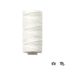 0.8mm 150D 手工扁蠟線 皮革手縫編織專用蠟繩, 1個, 20g,0.8mm熒光桔