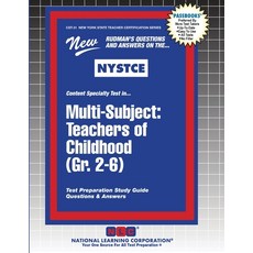 (英文圖書)Multi-Subject: Teachers of Childhood (Gr. 2-6) 平裝版, National Learning Corp, English