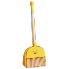 兒童清潔玩具套裝 小黃鴨造型 (含拖把/掃把/吸塵器), 小黃鴨掃把套裝