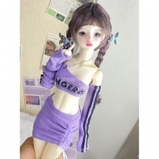 BJD娃衣 3分4分5分6分 葉羅麗咪咪兔甜心寶貝 娃的新衣 BJD換裝衣服 diy娃娃衣服 公仔裝飾服, 娃衣-粉色,甜心寶貝套裝-3分【不賣娃娃】, 1個