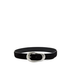앤더슨스 타원형 스웨이드 버클 벨트