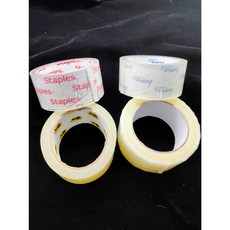 台灣製造 次級品 封箱膠帶透明膠帶OPP膠帶 48MM/100Y(90MM), 1個