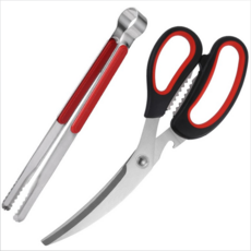 골드마인 다목적 스텐 주방 고기가위 집게사은품, 혼합, 1개