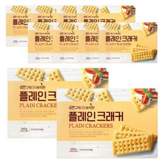 4번구워 더 바삭한 플레인 크래커, 10개, 340g
