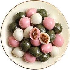 [리타방앗간]찌지 않고 바로 먹는 말랑 깨송편 600g 1+1 (총 1.2kg), 2개