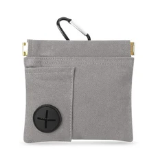 핸즈프리 강아지 배변봉투 디스펜서 PP 소재 방수 클립 간편 설치 애완동물 캐리어, 02 Grey, 02 Grey