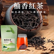 本草養生 柚香紅茶 三角茶包 花蓮赤科山特產, 1個, 1袋（10入）