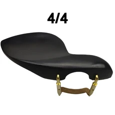 4/4 3/4 1/2 1/4 바이올린 턱받침 장착 클램프 바이올린 턱받침 골드 메탈 브래킷 나사 코르크 로즈우드/에, 15 Violin chinrest 21