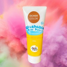 물로지우는 안전한 아트 워셔블페인트 갈색 방과후놀이 호기심쑥쑥, 1개